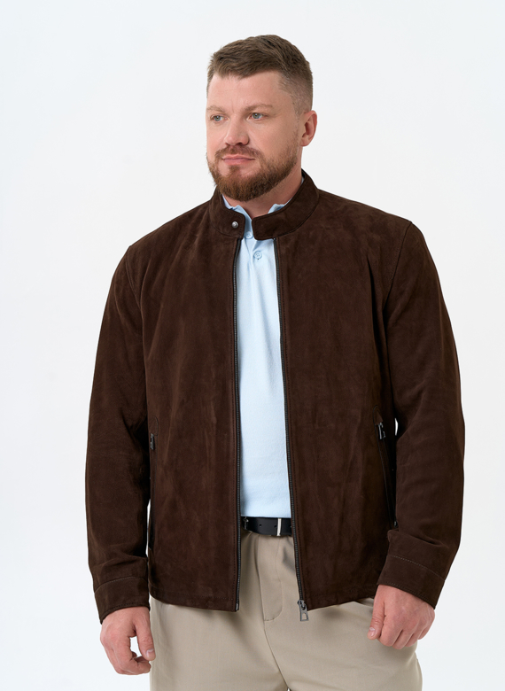Мужская куртка из натуральной замши