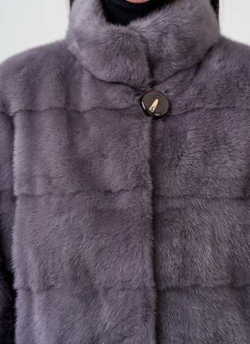 Шуба из норки 